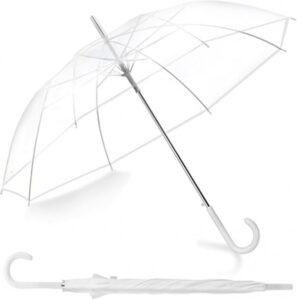 Long Handle Rain Transparent Umbrella